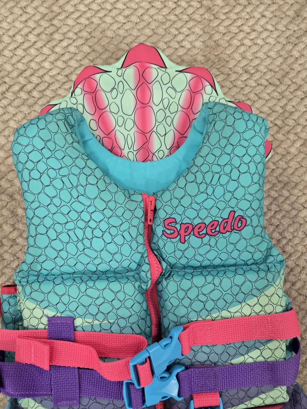 Speedo Kids Mermaid Life Jacket PFD 30-50 lbs